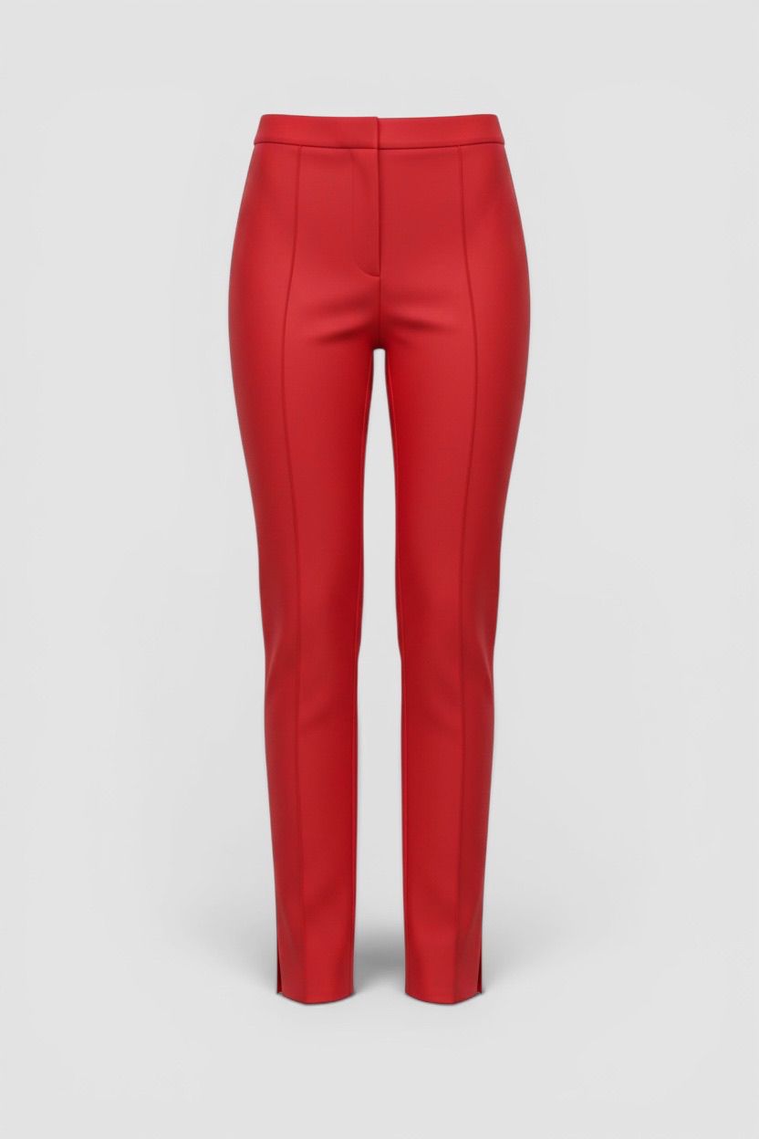 Pantalon Punto Roma rojo
